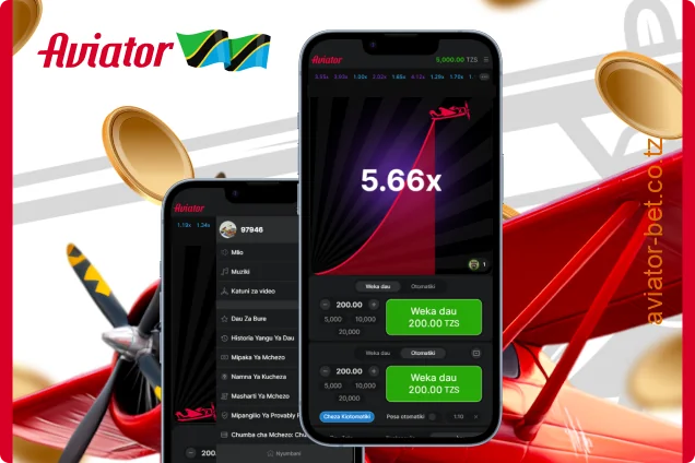 Unaweza kupakua programu ya simu ya Aviator Tanzania kutoka kwenye tovuti rasmi bila malipo kabisa